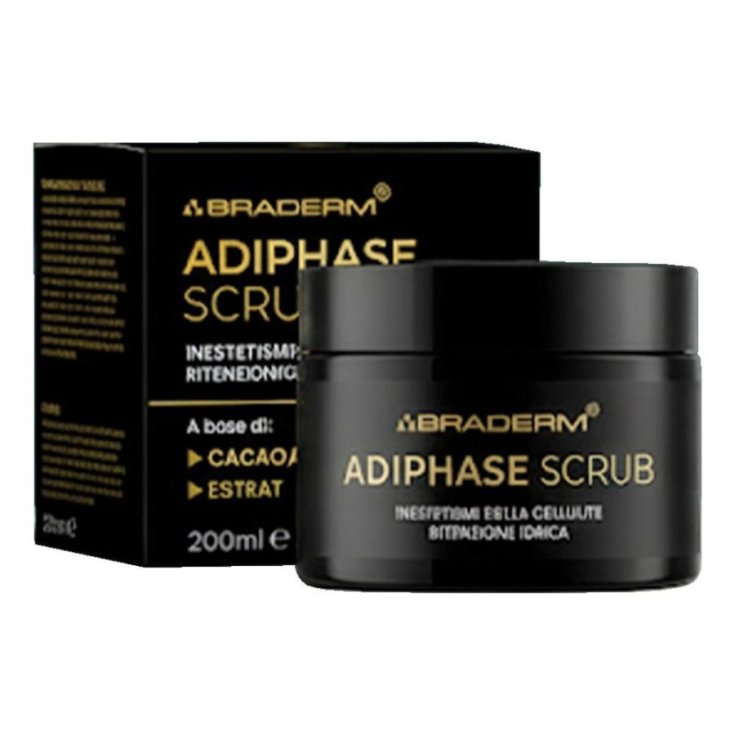 Braderm Adiphase Scrub Anticellulite Corpo 200ml
