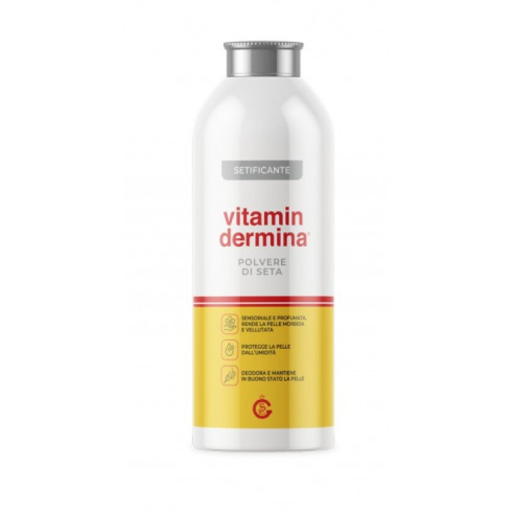 Vitamindermina Polvere Setificante con Polvere di Seta Talco Profumato