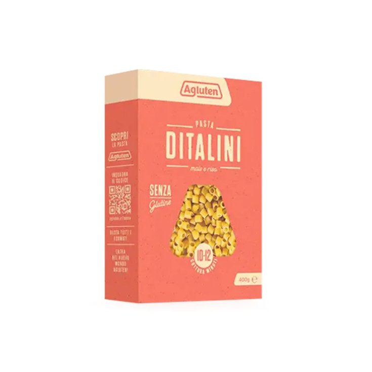 Agluten Ditalini Pasta di Mais e Riso Senza Glutine 400 g