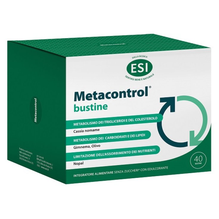 ESI Metacontrol Integratore Alimentare per il Metabolismo di Trigliceridi e Colesterolo
