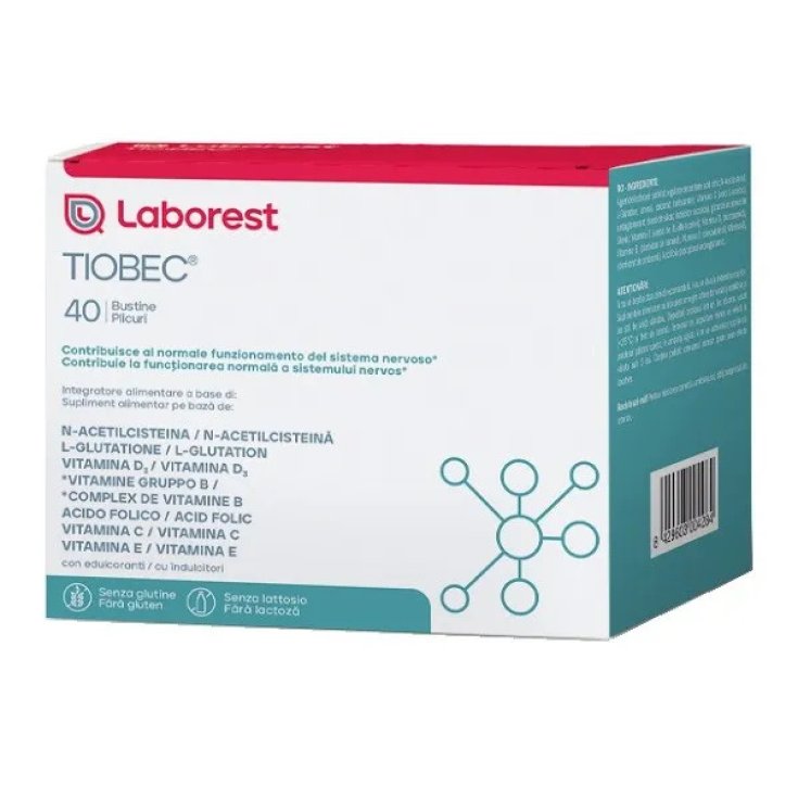 Uriach Tiobec 40 Bustine Nuova Formula Integratore Alimentare