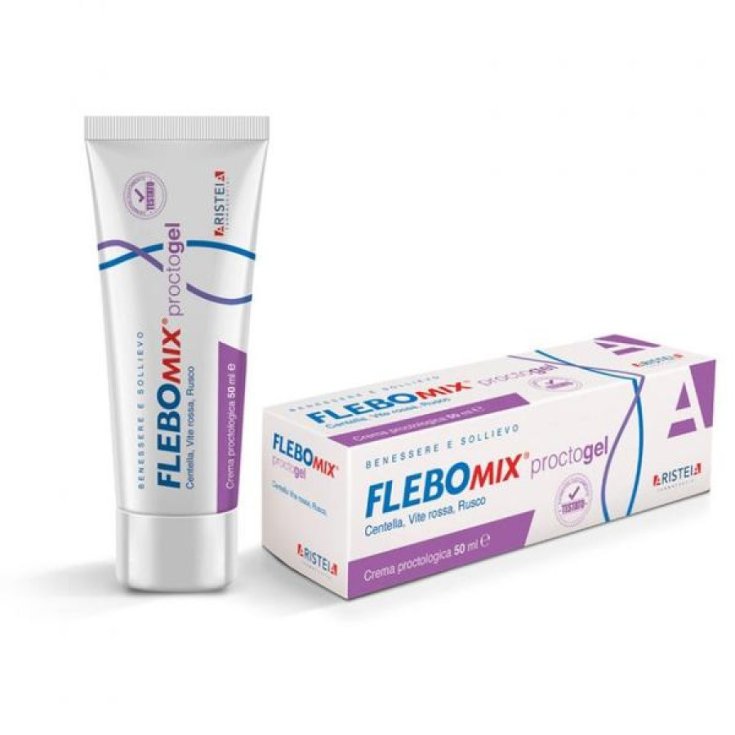 Flebomix Proctogel Crema Gel Emorroidi, Ragadi e Proctiti 50 ml
