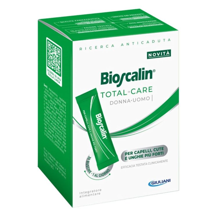 Bioscalin Total Care Integratore per Capelli e Unghie - 30 Bustine