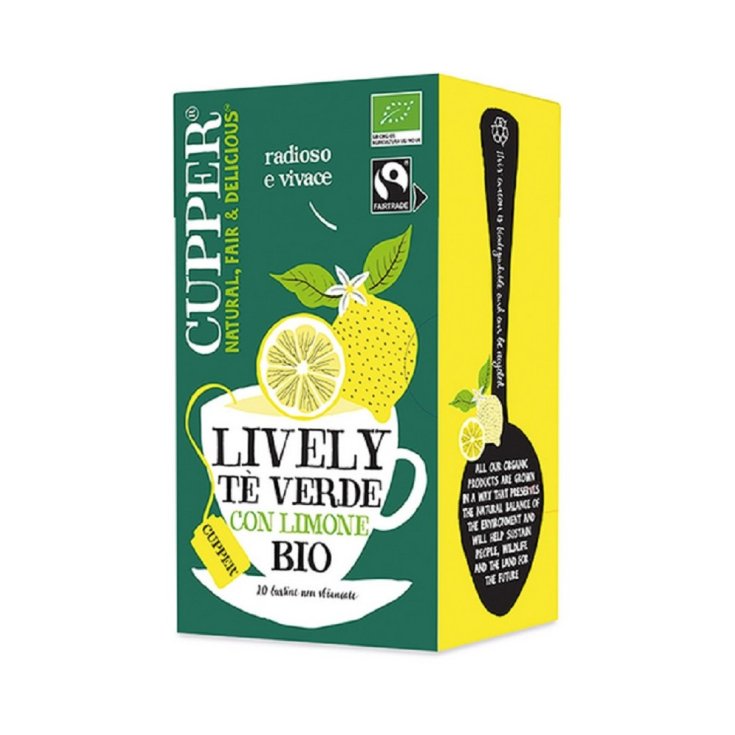Fabulous Foods T&egrave; Verde Limone Biologico 20 Filtri