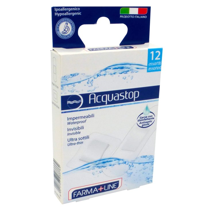 Farmaline Cerotti Acqua Stop 12 Pezzi