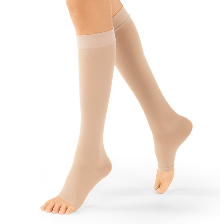Gloriamed Comfort 252 Collant Corto Beige Taglia Small