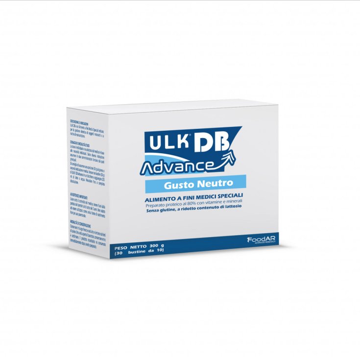 Foodar ULK DB Advance Neutro: Alimento a Fini Medici Speciali, 30 Bustine