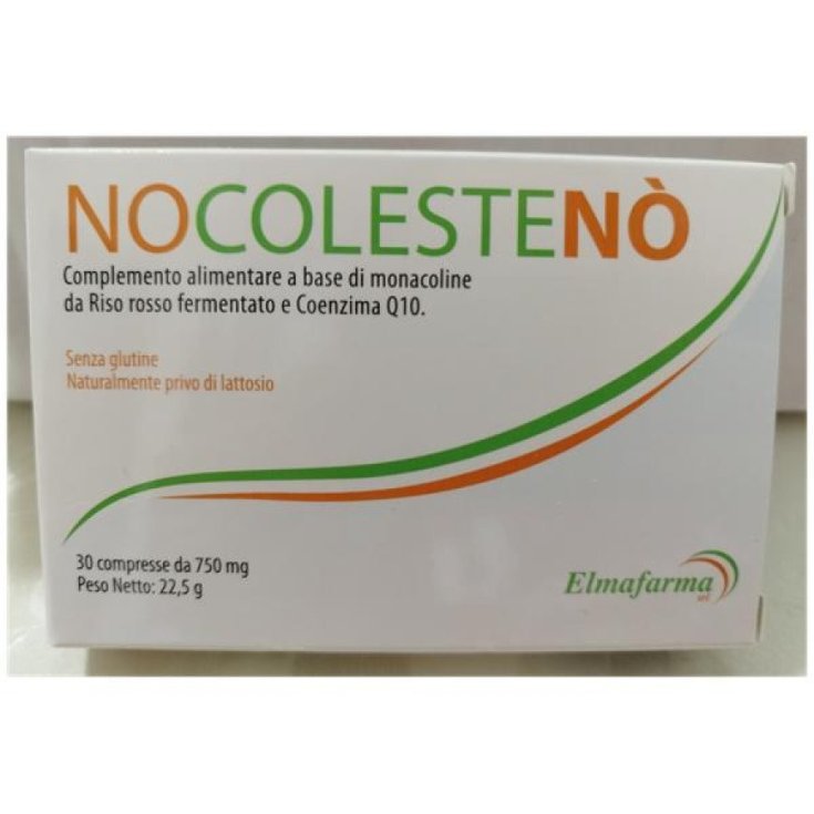 Elmafarma Nocolesteno' Integratore per Controllo Colesterolo - 60 Capsule