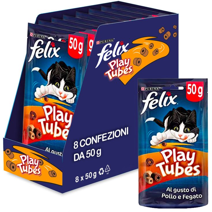 Felix Play Tubes Snack al Pollo per Gatti