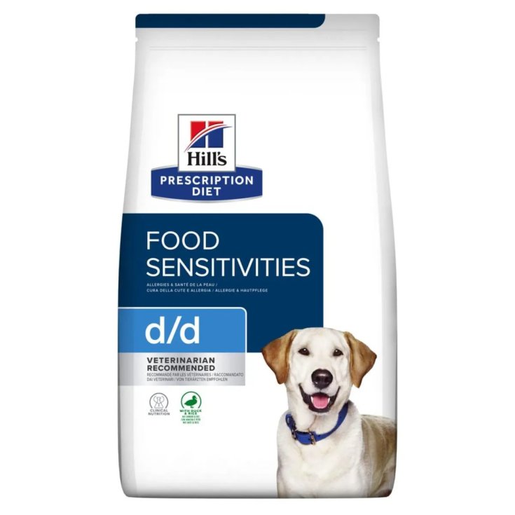 Prescription Diet d/d Alimento Dietetico per Cani con Anatra 10 kg