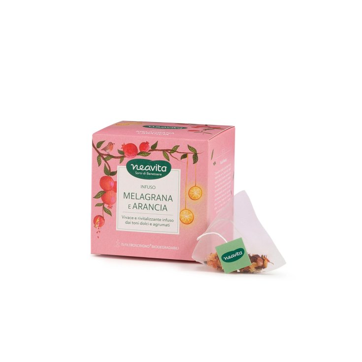 Neavita infuso melagrana e arancia filtroscrigno 15 filtri