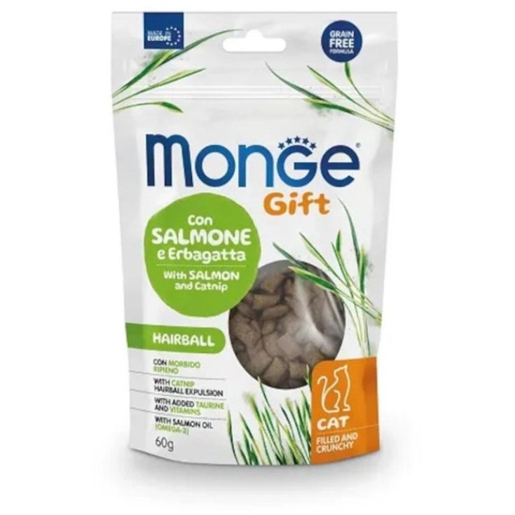 Monge Cat F&C Gift Hairball per Gatti con Salmone