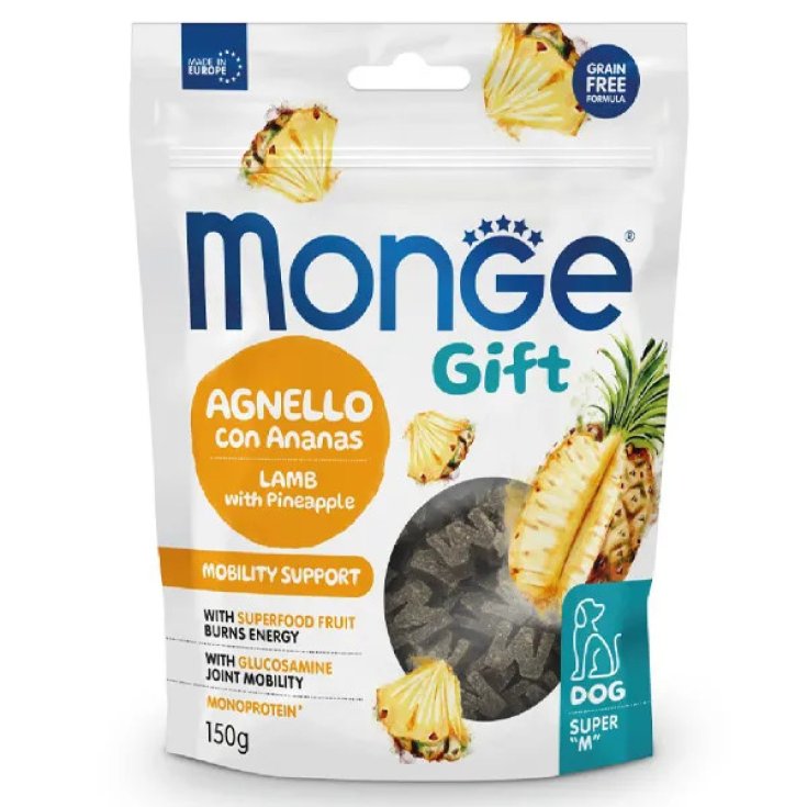 Monge Snack Mobility Support Agnello e Ananas per Cani 150 g