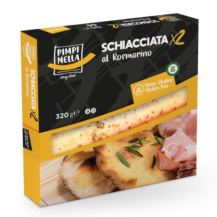 Folea Schiacciata al Rosmarino Senza Glutine - 160g