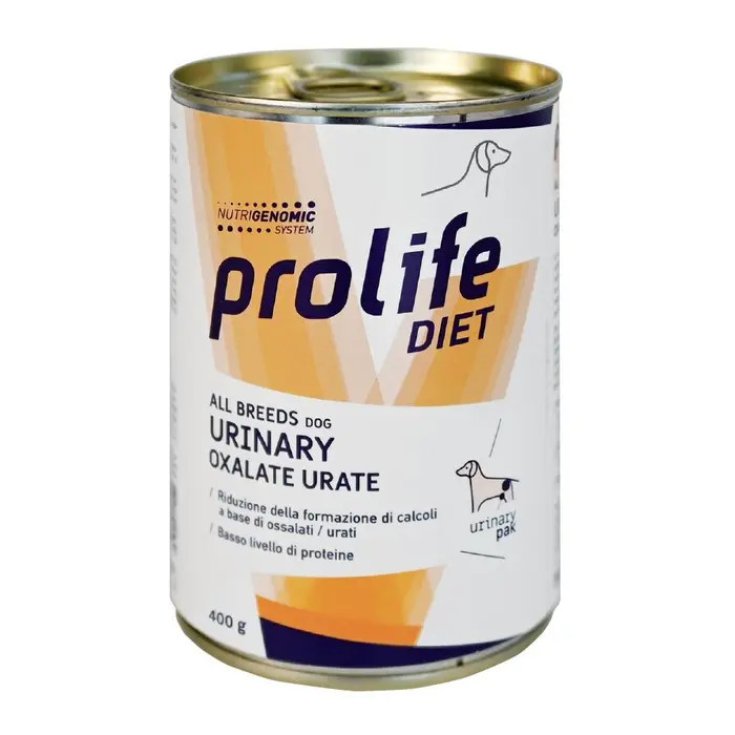 Prolife Diet Urinary Oxalate Urate, Cibo Umido per Cani, Tutte le Taglie, 400 g