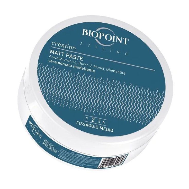 Biopoint Cera Matt Paste Modellante Effetto Opaco Naturale 100 ml