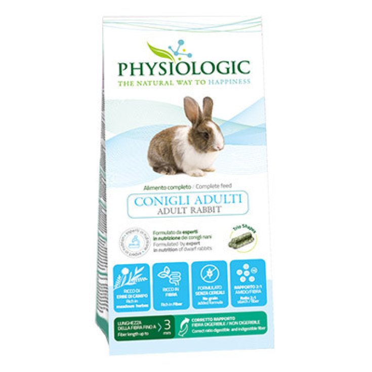 Cliffi Physiologic Coniglio Adulto 800g, Alimento Completo Grain Free