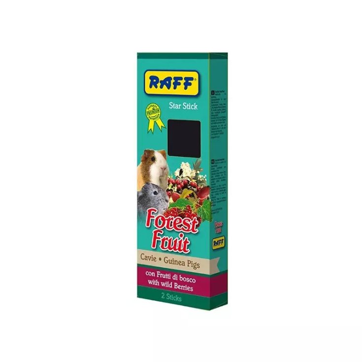 Raff Star Stick Forest Frutti di Bosco Snack per Cavie 2x112gr