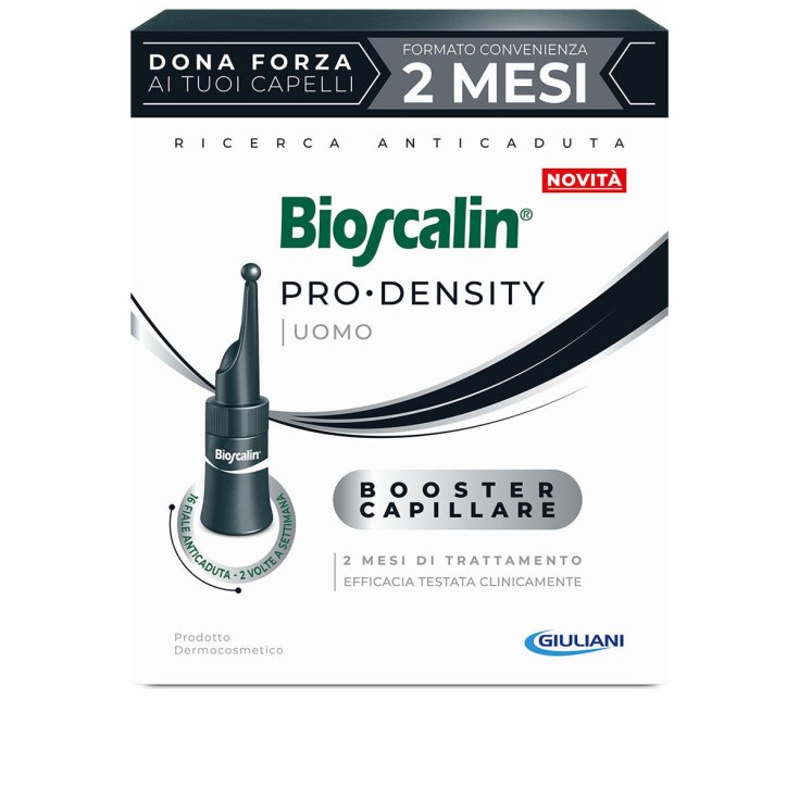 Bioscalin Pro Density Uomo Trattamento Anticaduta Capelli 16 Fiale