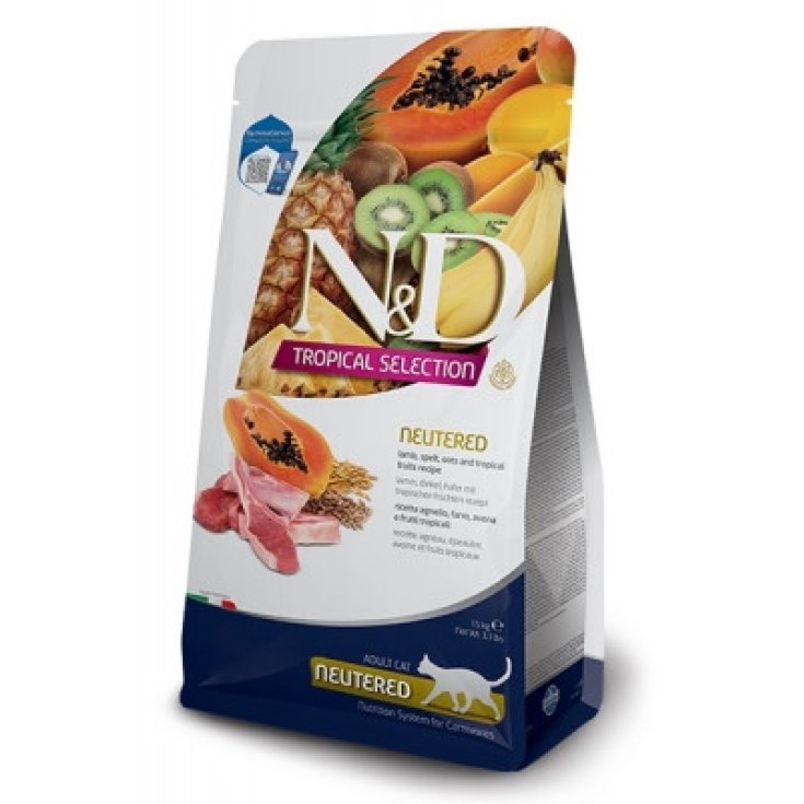 Farmina N&D Tropical Agnello Neutro Gatto 10kg