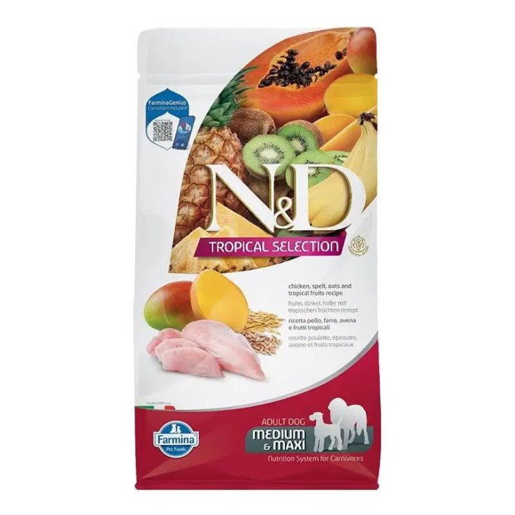 Russo Mangimi N&D Tropical Selection Pollo, 10 kg