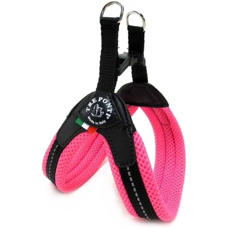 Tre Ponti Easy Fit Rete Click Rosa Fluo Taglia 2