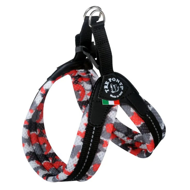 Tre Ponti Easy Fit Rete Click Rosso Camo Taglia 3