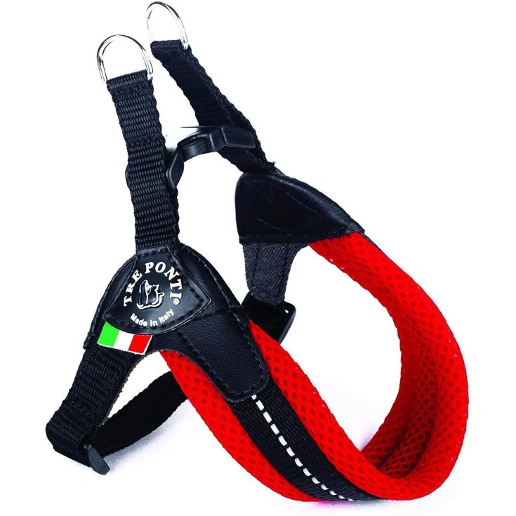 Tre Ponti Rete Sottopancia Regolabile Rossa Taglia 1