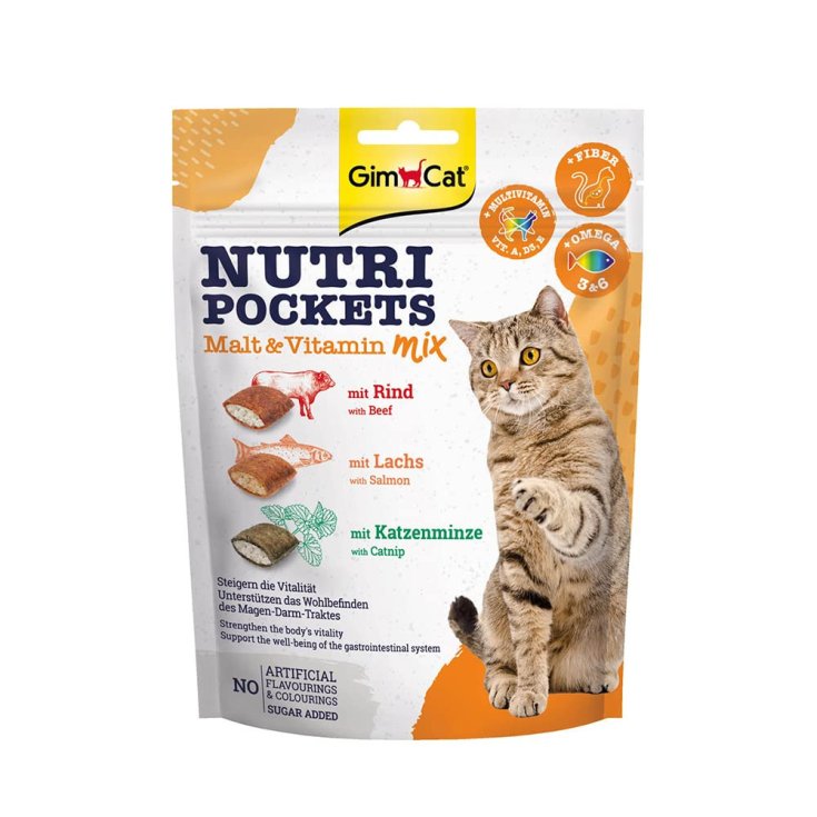 Gimborn Nutri Pockets Mal&Vit Parafarmaco per Gatti