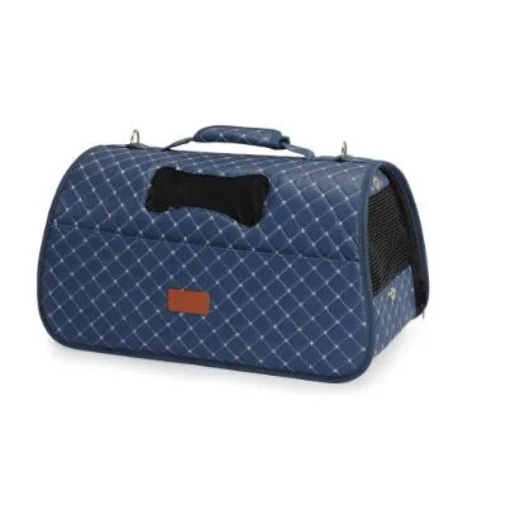 Camon Trasportino Rombo CA601/C2 Blu 50x27x27 cm