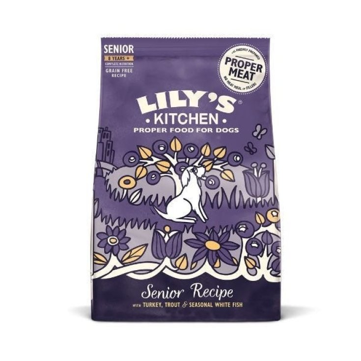 Lily's Kitchen Senior Tacchino Trota Pesce Bianco 7kg