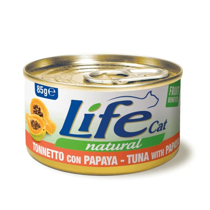 Life Petcare Tonno e Papaya Alimento Complementare Gatti, 85G