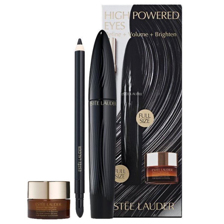 Estee Lauder High Impact High Fi Set Mascara, Crema Occhi e Struccante