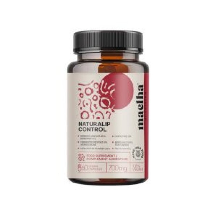 Maelha Nutr Naturalip Control, Integratore Colesterolo, 60 Capsule