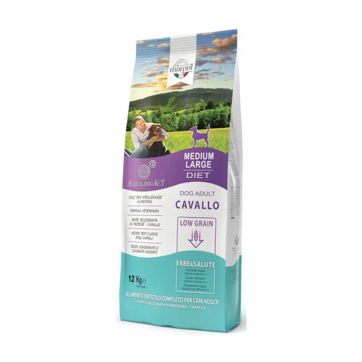 Marpet Equilibriavet Cavallo 150 g, Alimento Dietetico per Cani con Intolleranze