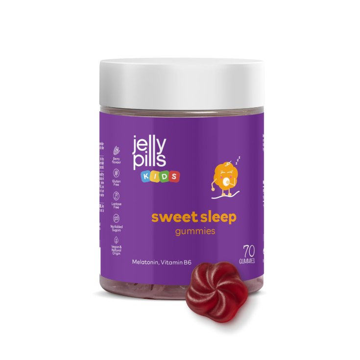 Ropaco Distributors Jelly Pills Sweet Sleep Kids, Integratore Melatonina, 70 Gummies