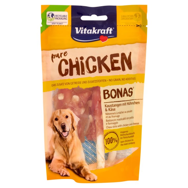Vitakraft Bastoncini Pollo e Formaggio per Cani 80 g