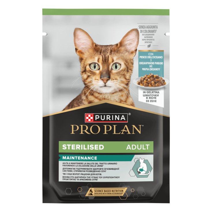 Pro Plan Nutri Savour Sterilised Pesce Oceano Gelatina 85 g
