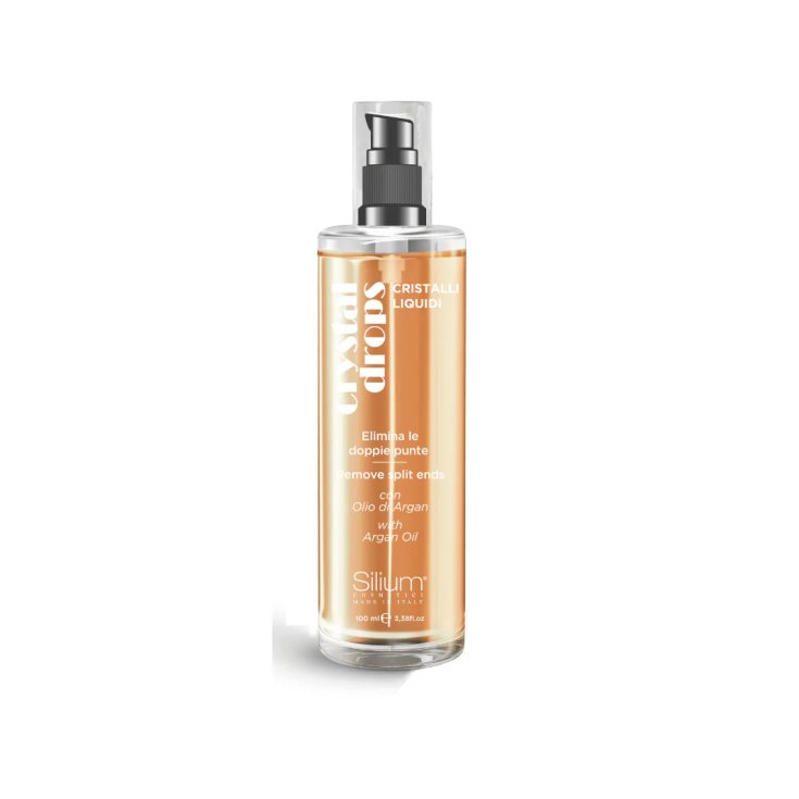 Carma Italia Silium Crystal Drops Olio Argan 100ml Doppie Punte