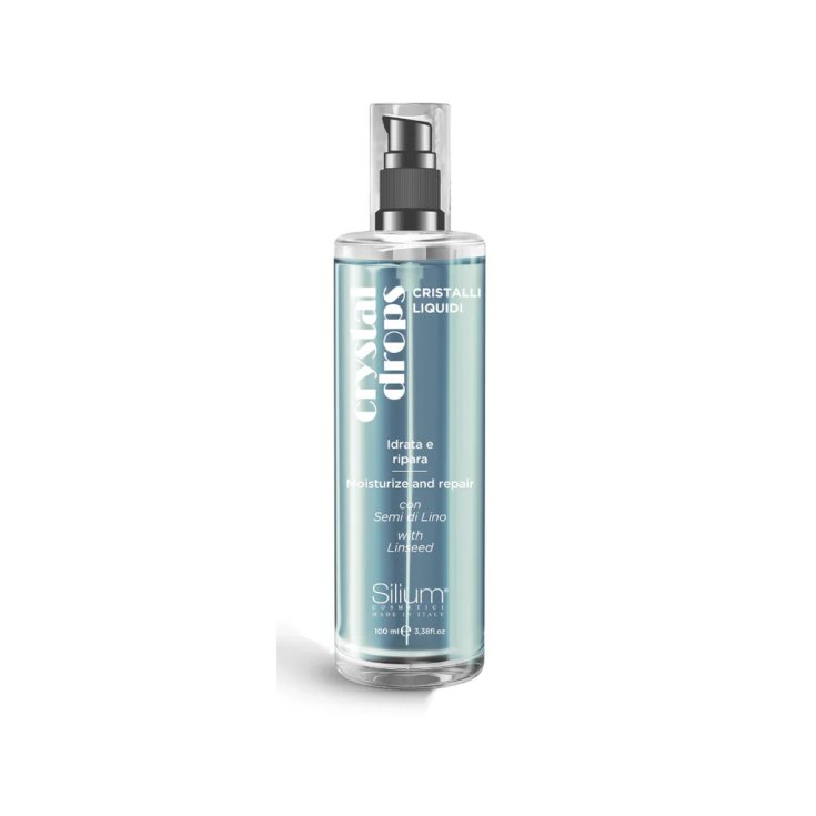 Carma Italia Silium Crystal Drops Semi di Lino Idrata e Ripara 100ml