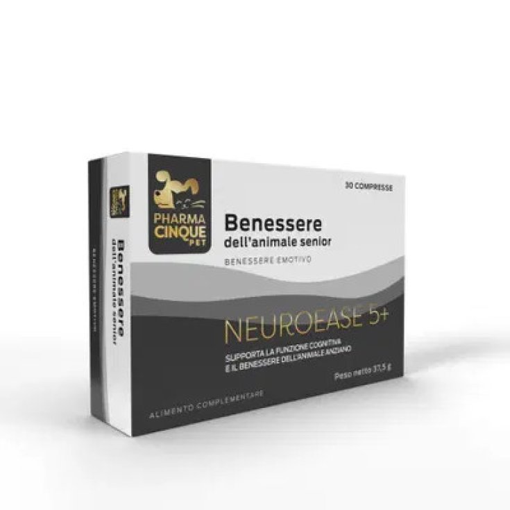Neuroease 5+ Benessere per Cani e Gatti 30 Compresse