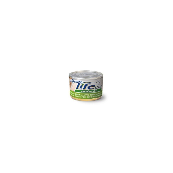 Life Cat Le Ricette Tonno con Pollo e Fegatini di Pollo - 150GR
