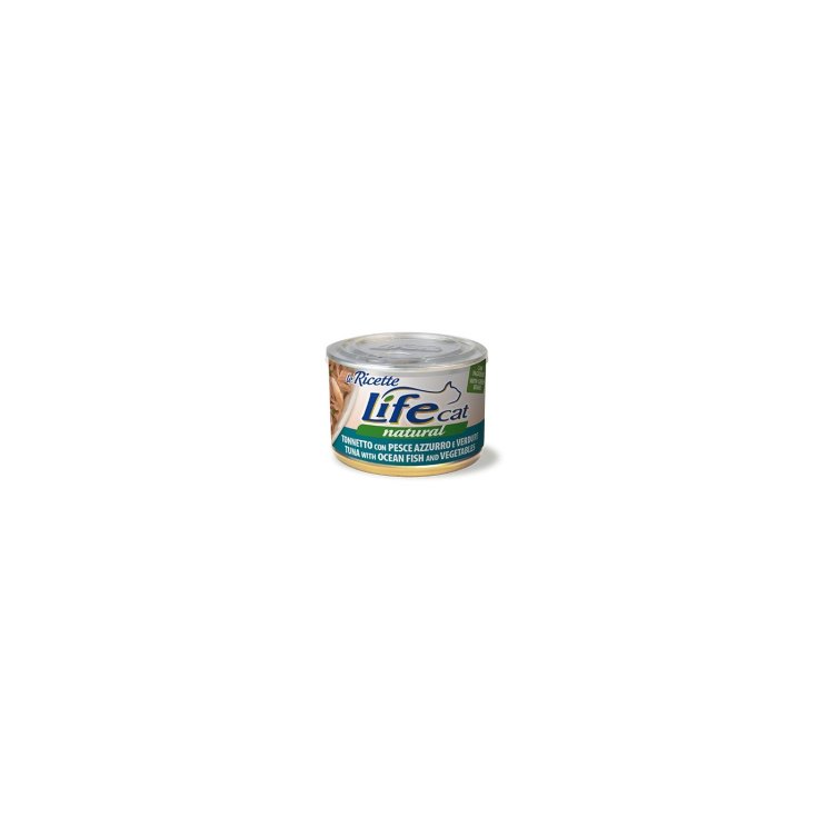 Life Cat Le Ricette Tonnetto con Pesce Azzurro e Verdure - 150GR