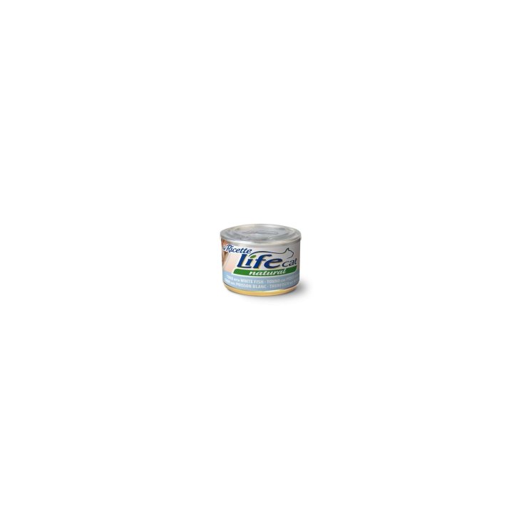 Life Cat Le Ricette Tonno con Pesce Bianco - 150GR