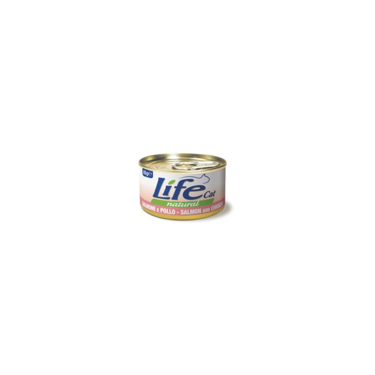 Life Cat Natural Salmone e Pollo - 85GR