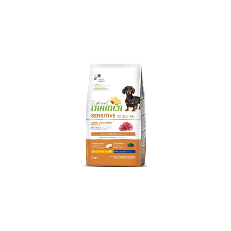 Natural Sensitive No Gluten Small & Toy Adult con Agnello - 2KG
