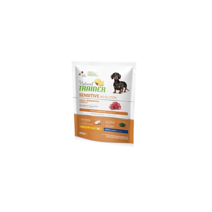 Natural Sensitive No Gluten Small & Toy Adult con Agnello - 800GR