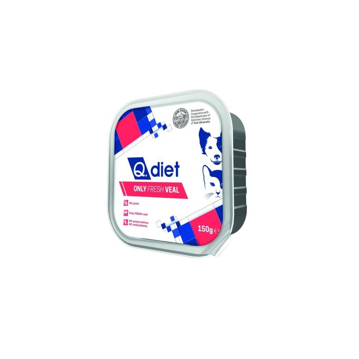 Q Diet Only Fresh Vitello - 150GR