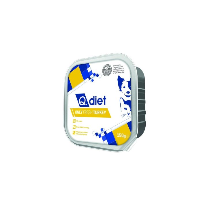 Q Diet Only Fresh Tacchino - 150GR