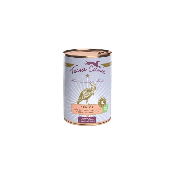Senior Tacchino con Papaia - 400GR
